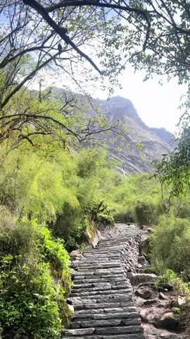 On the way to ABC #Nature #mountainview #tiredleg #peaceloverelax 🍀☮️❤️ 