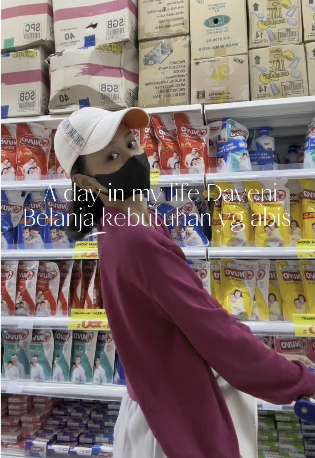 Asmr belanjaaaa 🛒 #adayinmylife #dailyvlog #groceryshopping #groceries #anakkost 