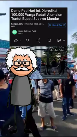 Kira-kira gimana ya perasaan Bupati Pati sekarang ya gaes😂😂