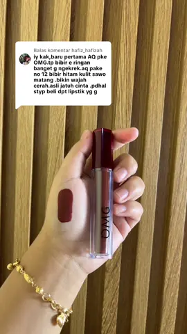 Membalas @hafiz_hafizah alhamdulillah kak 😍 #omg #lipcream #omglipcream #lipstikwaterproof 