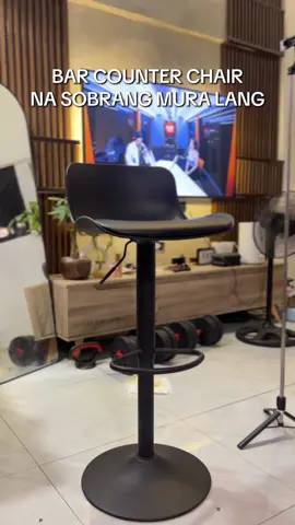Nakaka fulfill tlaga tong chair nato! #barcounter #chair 