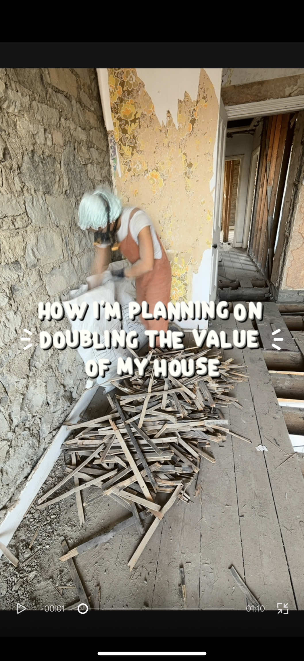 How I’m planning on doubling the value of my house👀 I plan to spend up to 80k on the renovations.  This will take me up to a price of 258. If my house is then worth 350-375k I would have made a 92-117k profit👏🏼 If my renovated home is worth £350k now and grows at 5% each year, in 5 years it could be worth about £447k🤑 #auction #renovation #property #propertyvalue #homeimprovements 