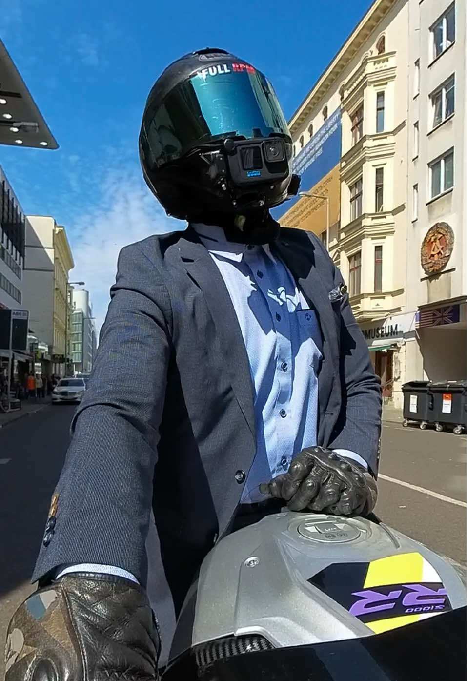 Ride in style at when you win this bike. Enter today at Fullrpmeurope.Squarespace.com #bmws1000rr #s1000rr #menwithclass #motovlog #BookTok 