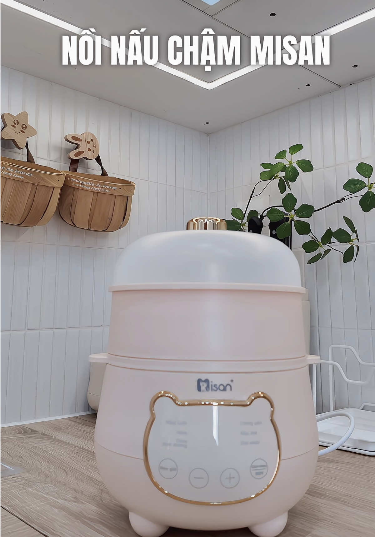 Nồi nấu chậm mà xinh quá thể luônnn #mebimsua #noinaucham #ananmommy #misan 