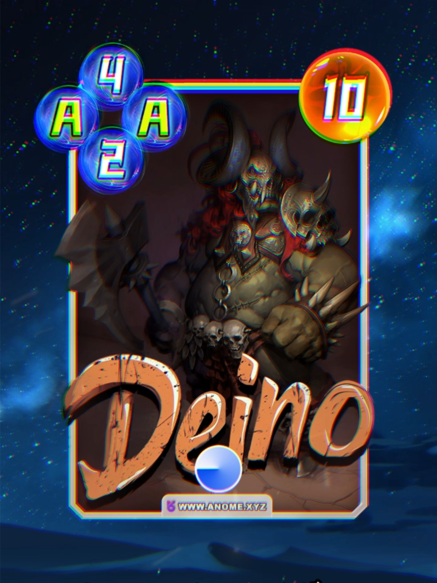Truyền thuyết thẻ bài Anome Phần 3: Deino #xuhuong #memes #Anome #Anomevn #NFT #BTG #funny #GameFi #Web3 #PlayToEarn #AnomeT9