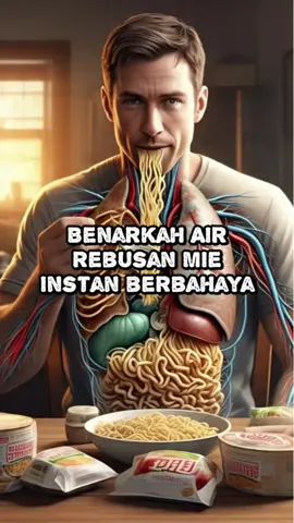 Air rebusan mi instan sering dituduh mengandung lilin berbahaya. Faktanya? Itu cuma mitos. Yang justru perlu kita waspadai adalah kandungan natrium, pengawet, dan aditif yang bisa bikin liver bekerja ekstra. Solusinya sederhana: buang kuah pertama, ganti dengan air panas baru, dan jangan terlalu sering makan mi instan. Ingat, masalahnya bukan di lilin… tapi di pola makan kita. #CerminRaga #FaktaKesehatan #EdukasiGizi #MakananSehat #PolaMakan
