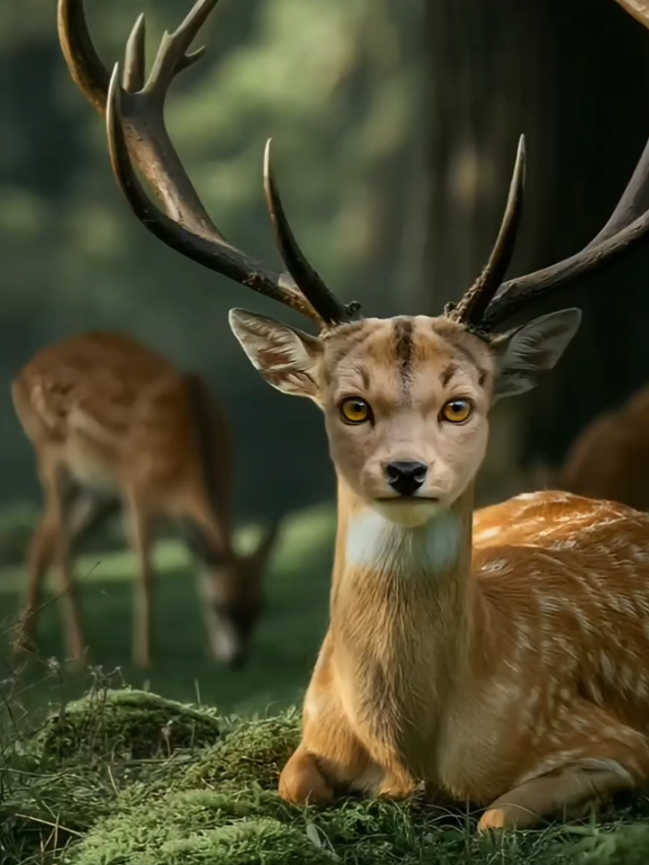 When nature glitches and gives you a deer with a cat’s face 🐱🦌 #NatureGlitch #WildlifeWonder #AnimalMashup #UnexpectedNature #CrazyCreatures     