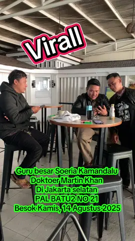 Jakarta selatan kedatangam Guru Besar Soeria Kamandalu besok kamis Ihtiar ingin kesembuhan dengan berbagai keluhan medis non medis  #virall #pengobatanalternatif #jakarta #casablanca #doktoermartinkhan 