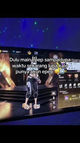 Dulu main epep sampai lupa waktu sekarang lupa kalo punya akun epep  #viral #fyp #freefire 