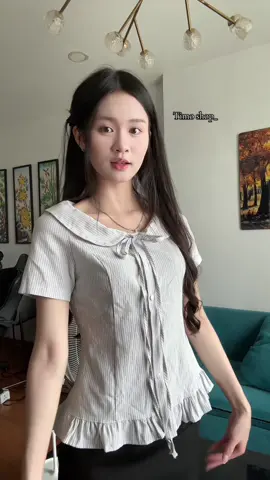 Áo sơ mi ngoan xinh iu✨