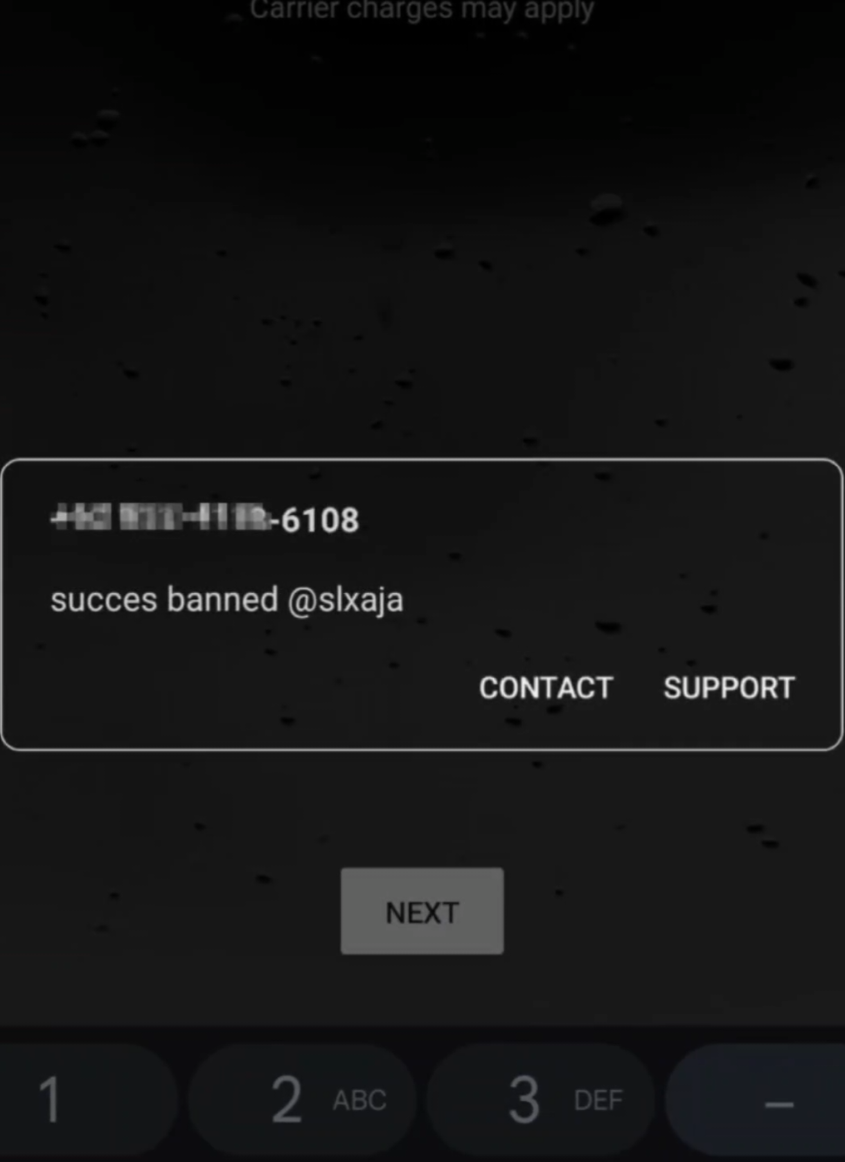 gas banned para riper²😹😹 #bannedwa #kenon #whatsapp 