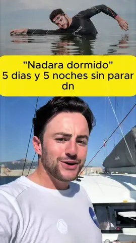 #creatorsearchinsights Noam Yaron, says he will be swimming for 5 days and 5 nights non stop. A Swiss man is currently trying to break the record for longest continuous swim in a wetsuit by swimming 112 miles (180km) from Calvi, France to Monaco. #alfredomx #noamyaron #swimming #calvifrance 