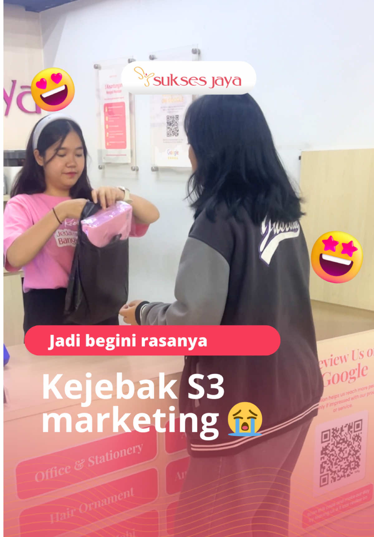 Niatnya mau bantuin, eh tapi kok malah... 😭 📍 Jalan Kebon Tengsek No.169B, Pinangsia, Jakarta Barat #SuksesJaya #PusatGrosirAksesoris #Asemka #GrosirMurah #Minjay2