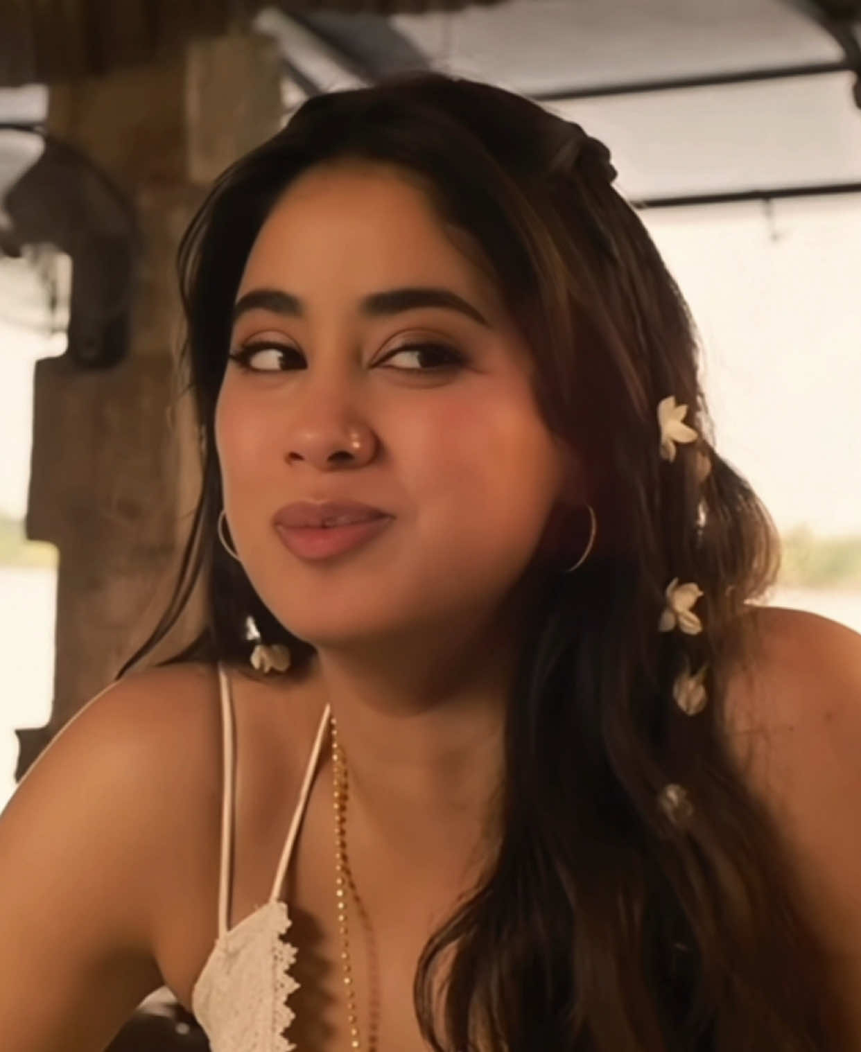 she’s so cute!! #janhvikapoor #edit #paramsundari #song #bollywood 