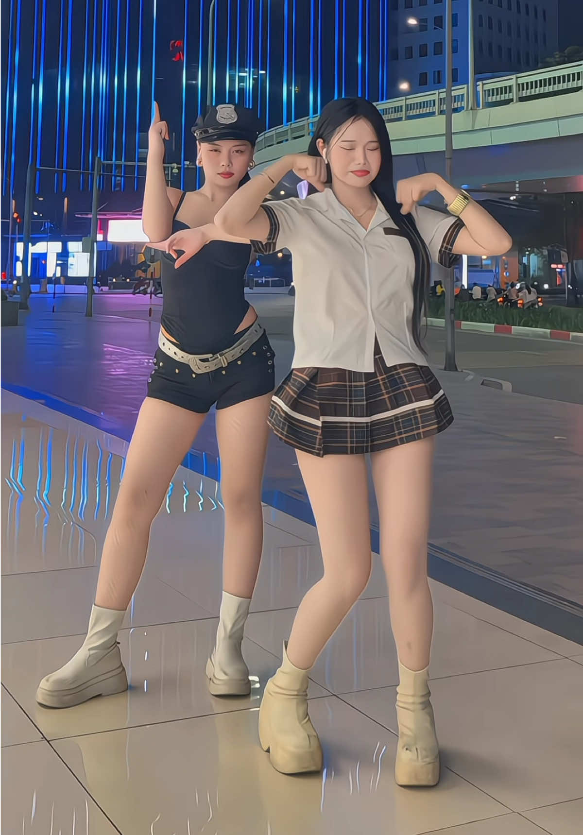 Đú trend muộn nhất tik tok ( đc : @Nhật Minh @hoa xù✩ chí hiển ) #maiico03 #fyb #xuhuong #tiktokvn #dancechallenge 