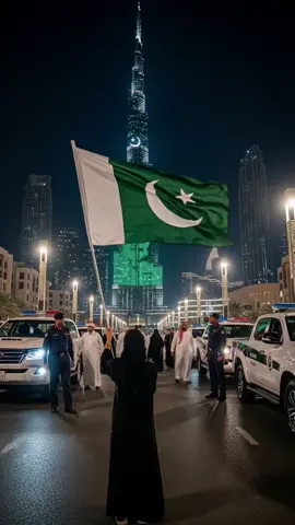 Burj Khalifa 14 August View 🇸🇦❤️🇵🇰#foryou #dubai #pakistan #14august2025 #saudiarabia🇸🇦 
