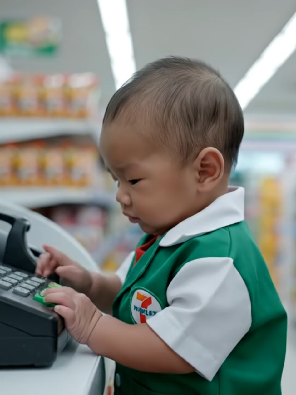 ทำงานหนักตั้งแต่เป็นทารก #baby #anomalyth #fyp #viral #veo3 