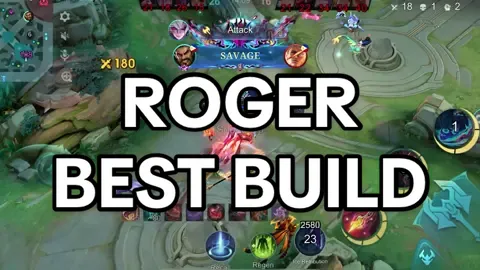 my best build #MLBB #evistix #roger 