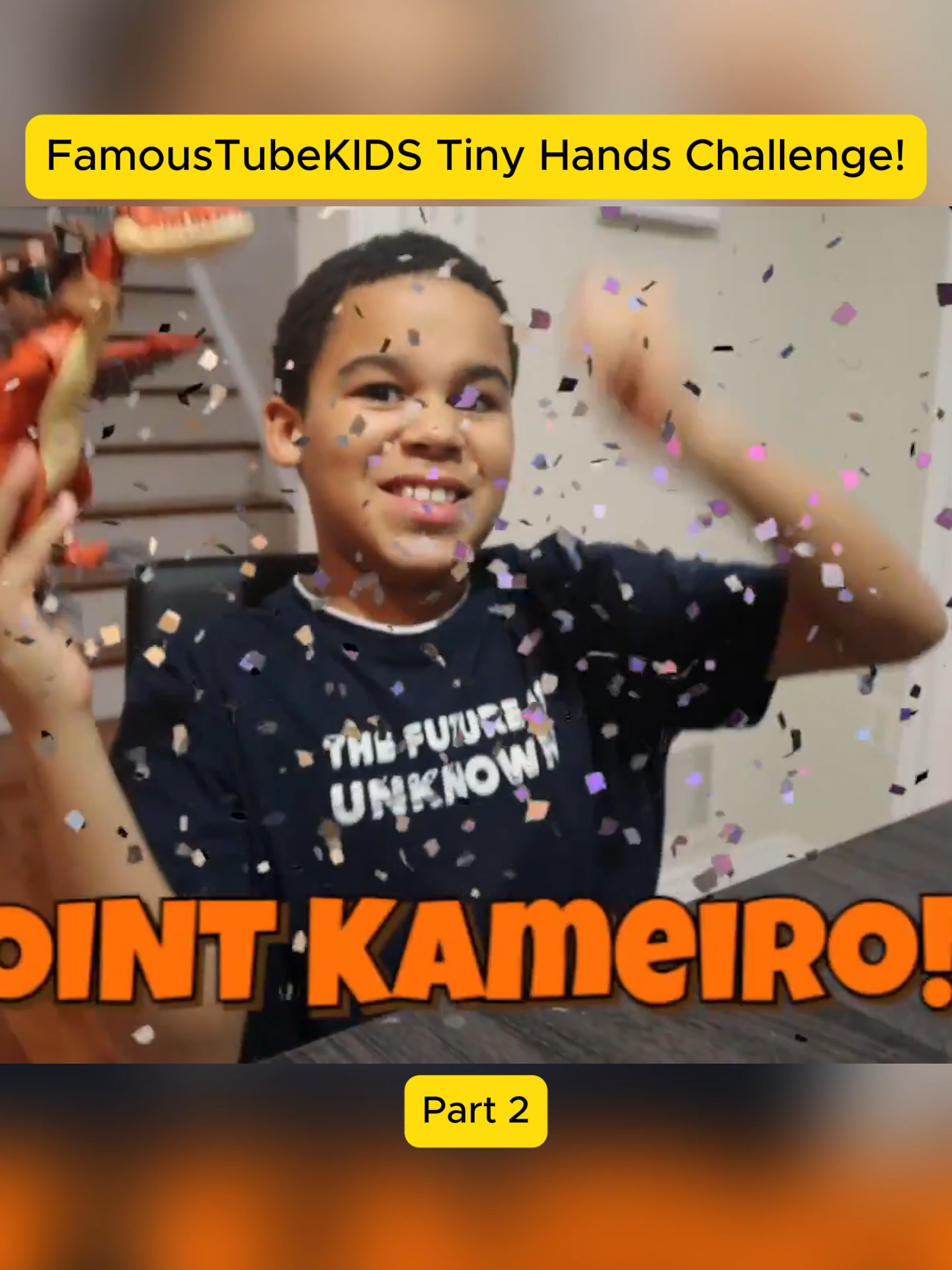 Part 2 FamousTubeKIDS Tiny Hands Challenge! - #kids #kidsontiktok #fyp #viral #foryou #trends #pov #tiktokshop #Famous #tube #familia