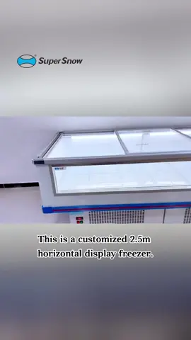 Horizontal commercial refrigerator-freezers #commercialrefrigeration#freezer#fruit#cake#supermarketfreezer 