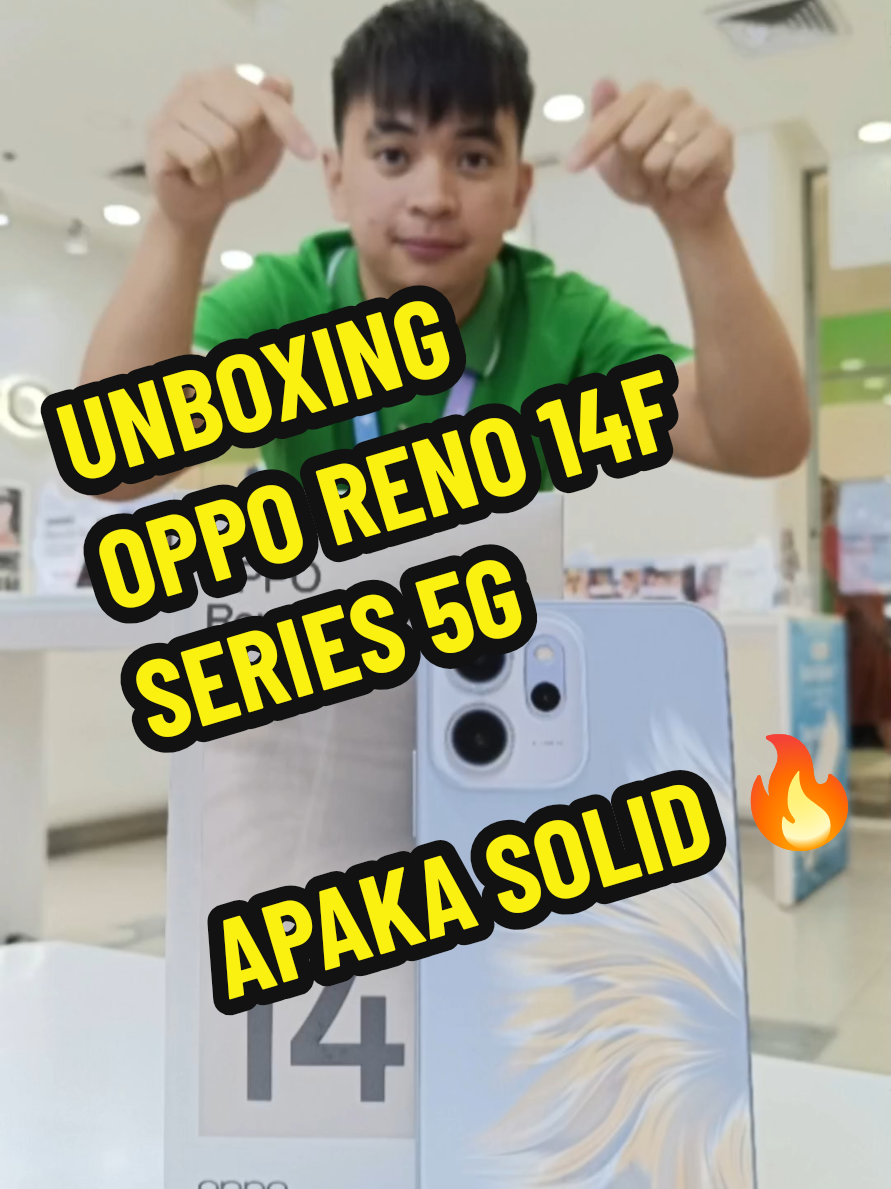 MAY -MALINAW NA CAMERA -MAGANDANG DESIGN -MAY UNDERWATER 4K VIDEO PINAKABAGONG OPPO RENO 14F SERIES 5G -- TARA UNBOX NATIN! #opporeno14series  #opporeno14f  @OPPO Philippines @OPPO Official Store 