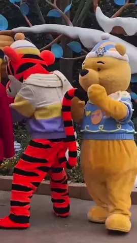 The fun Pooh Bear of Disneyland.#fyp #foryou #funny #disneyland #poohbear 