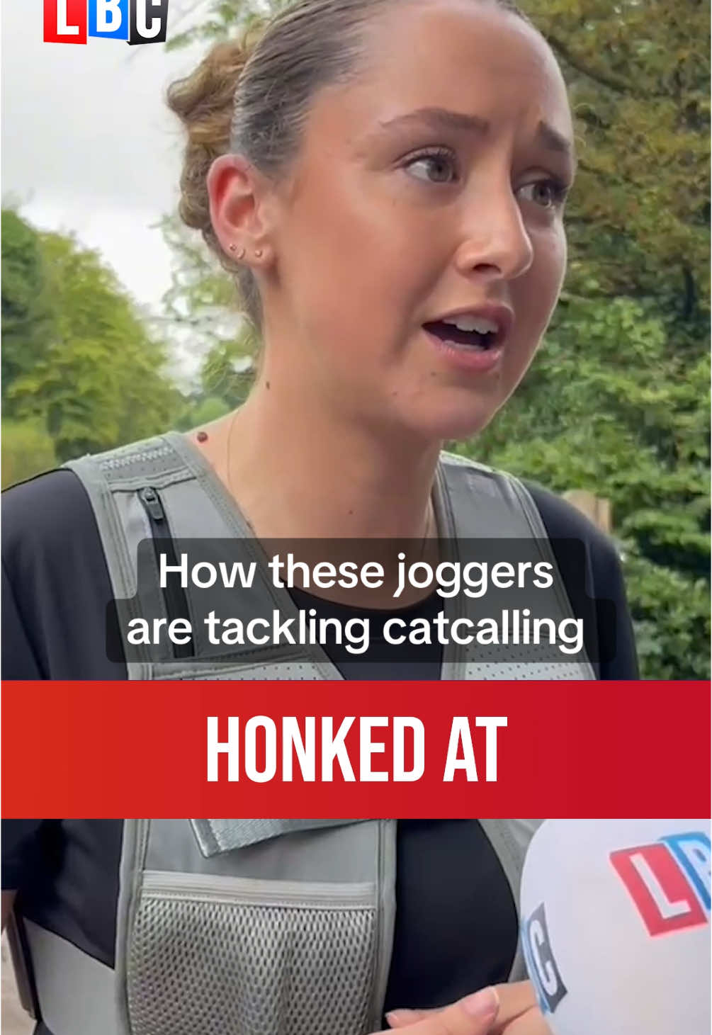 Plain-clothed officers in running kit are hitting harassment hotspots. #lbc #jogging #joggers #undercover #police #crime #catcalling 