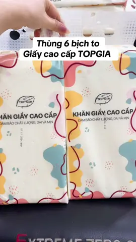 Thùng 6 bịch to giấy rút treo tường TopGia #xuhuongtiktok #xuhuong #giayrutcaocap #baoanhstore99 #TOPGIA 