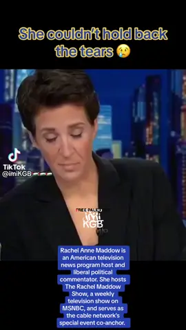 Rachel Anne Maddow is an American television news program host and liberal political commentator. She hosts The Rachel Maddow Show, a weekly television show on MSNBC, and serves as the cable network's special event co-anchor. #ap #associatedpress #news #usa #usanews #workdnews #rachelmaddow #newsanchor #reporter #journalist #imikgb 