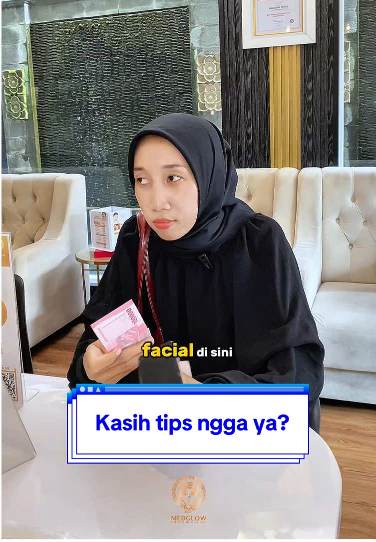Kasih tips nggak ya?🤭 #beautyclinic #klinikkecantikan #treatment #kontenhiburan #kontenlucu 