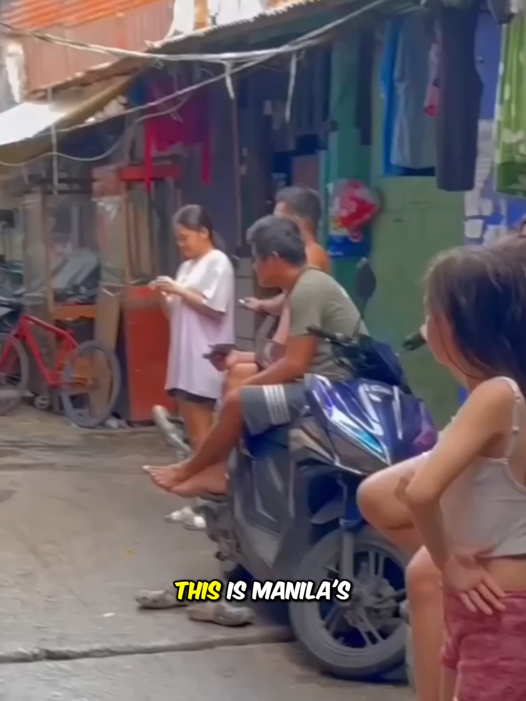 Life in the slums of Manila, Philippines