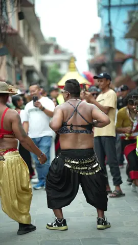 All credit to @Saurav dangol 🎥 Go check  out and follow! #fyp #fypviralシ #gaijatra #ropaijatra #jatra #liljhola  #fyp #ropaijatra #pasupatinathtemple 