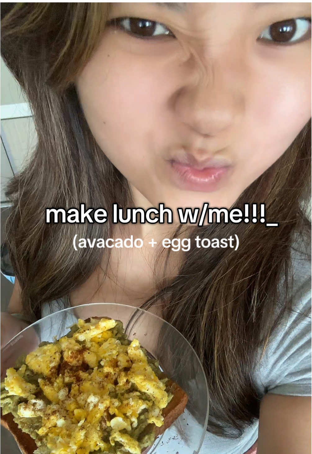 can ygs tell i had NO idea what i was doing 😍 ty to my fyp for the random food inspo lol #fyp #diml #avacadotoast #mealideas #smallcontetcreator 