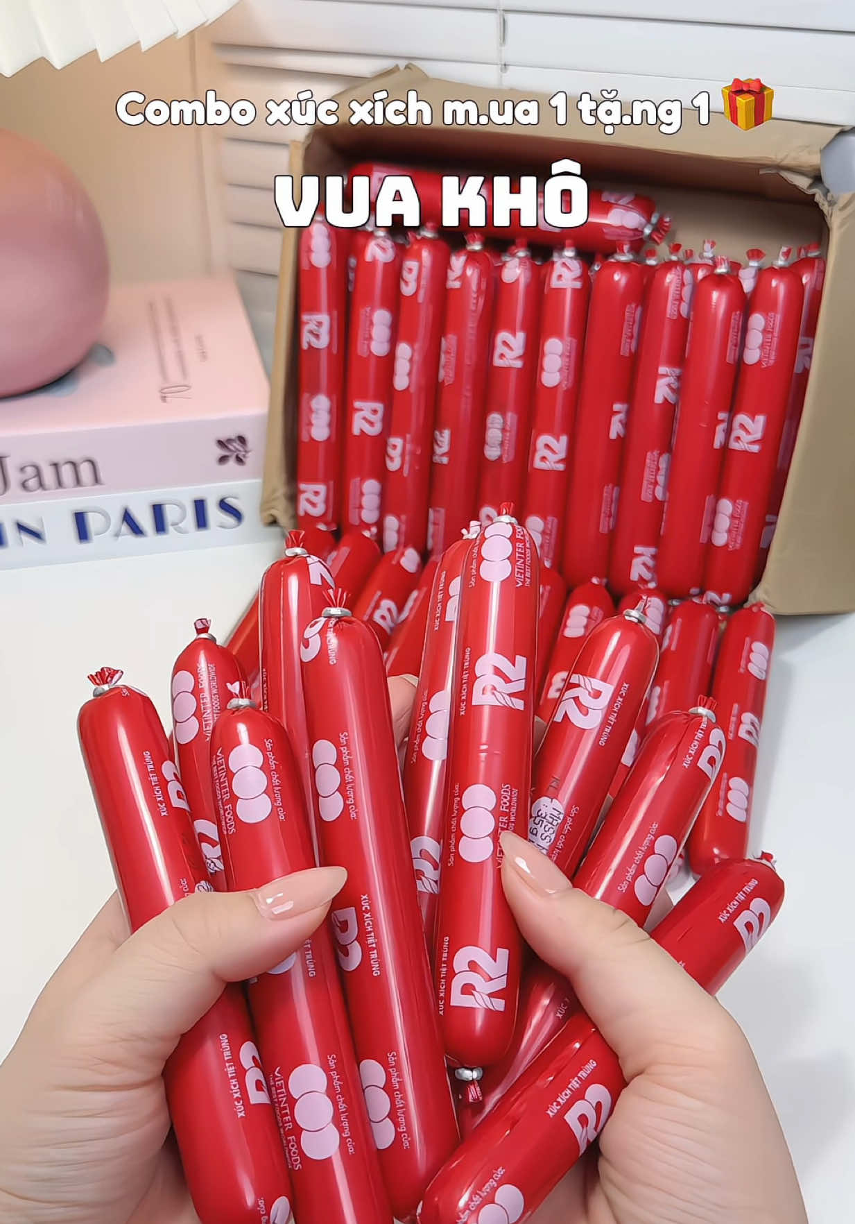 Team mê xúc xích không được bỏ qua combo này nha, ăn siu ngon cuốn lắm luôn #xucxich #vuakhocorp #xucxichanlien #fyp #xuhuong 