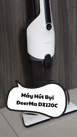 Quả máy hút bụi Deerma này không chỉ đẹp mà lực hút nó khiếp thật #dinhtuanriviu 