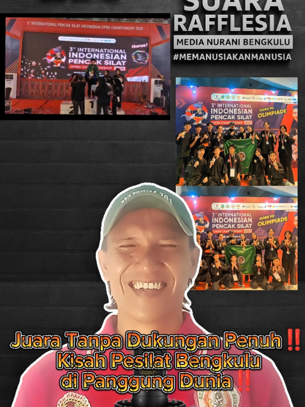 Juara Tanpa Dukungan Penuh‼️Kisah Pesilat Bengkulu di Panggung Dunia‼️ #PencakSilat #BengkuluJuara #PencakSilatIndonesia #JuaraDunia #SilatInternasional 