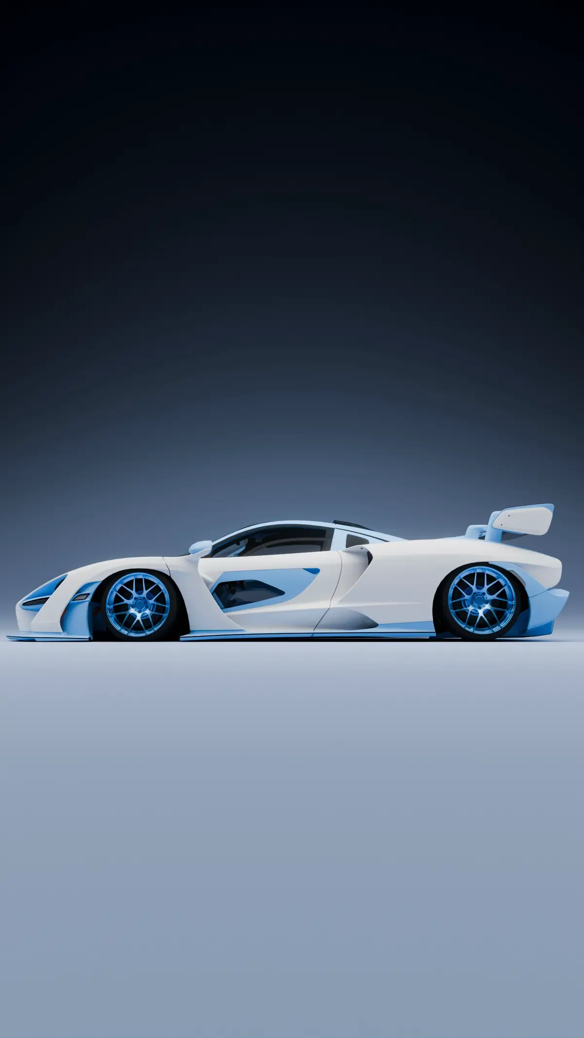 #3d #senna #mclaren #blender 