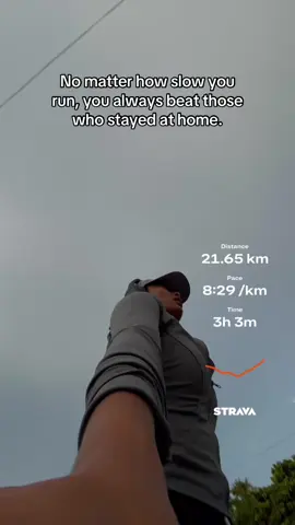 Celebrating my first 21km. Slow but persistent 💗 #strava #Running #slowrunner 