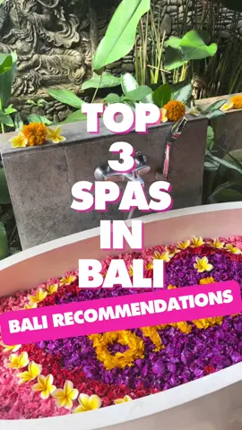 BEST BALI SPA SPOTS UNDER $50!! #bali #spa #balispa #balidaily #baliisland #balitrip #balihack #balitips #balilikelocals