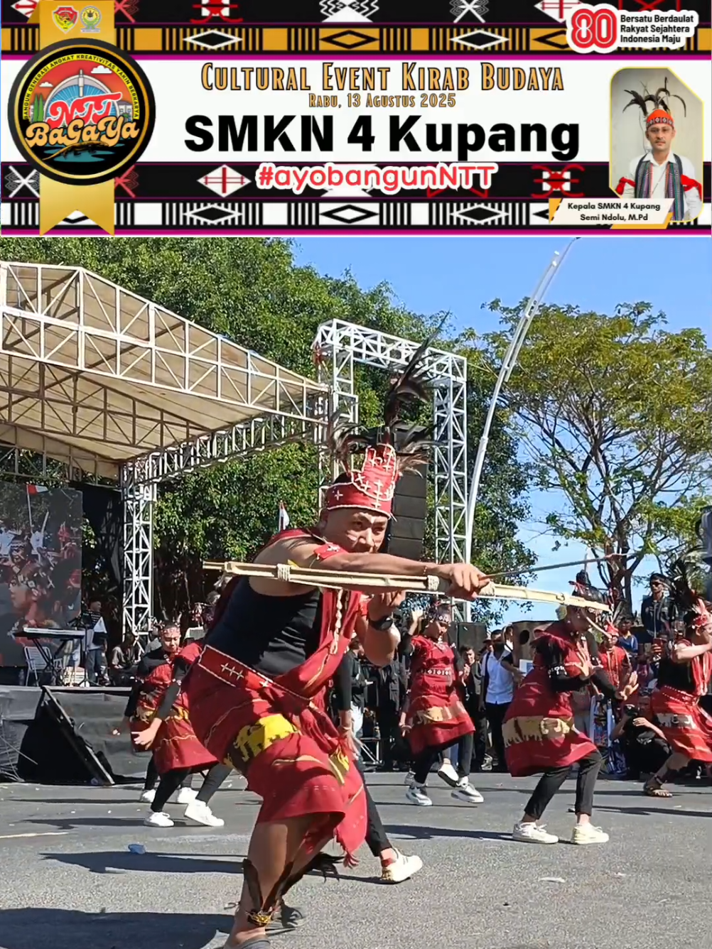 Cultural Event Kirab Budaya #kirabbudaya #cultural #nttpride🏝🔥 #etnisalor #alor 