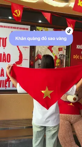 Khăn quàng đỏ sao vàng #diepcoine #khanquangdosaovang #khancodo 