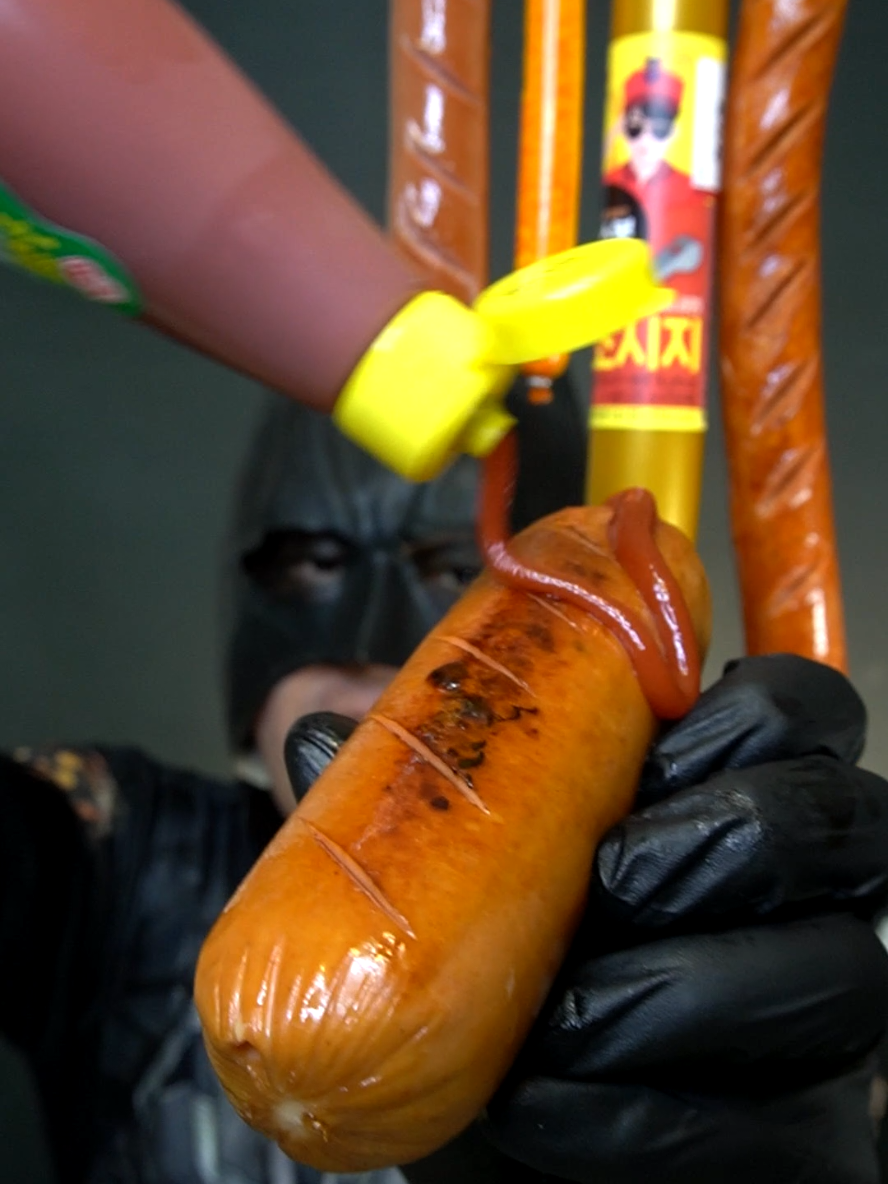 7단계 소시지!! 7level sausages!!! #벨트맨 #먹방 #asmr #mukbang #배네타 