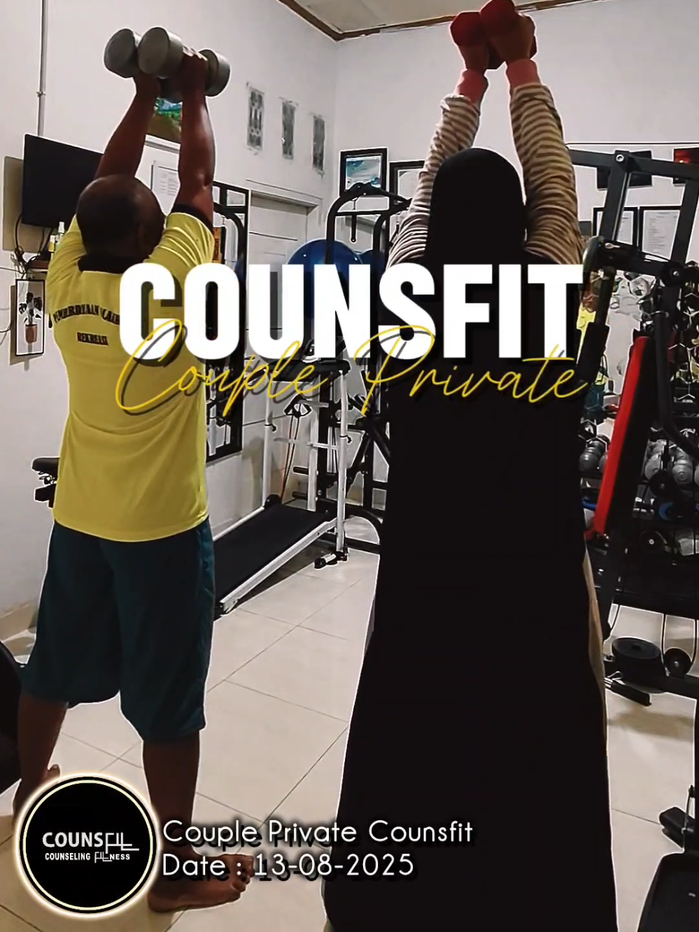 couple Private Counsfit Sehat bersama pasangan sendiri wajib dong #stay #fit #fresh #counsfit #Fitness #fyp 