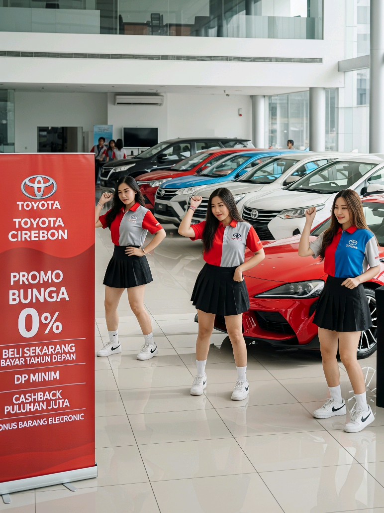 Nikmati kemewahan dan kenyamanan Toyota terbaru di REJEKI TOYOTA CIREBON! 🚗✨ Dapatkan promo spesial: Bunga 0%, DP minim, cashback puluhan juta, dan bonus barang elektronik! Beli sekarang, bayar tahun depan! Jangan lewatkan kesempatan ini! 💥 #RejekiToyota #ToyotaCirebon #toyota  #Bunga0 #CashbackToyota 