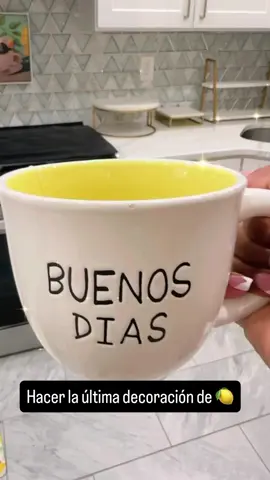 Buenos dias feliz miércoles bueno ya si haremos la ultima decoración de limones 😂#newdecor #lemondecor #tiktokviral #viralvideos #kitchendeco 
