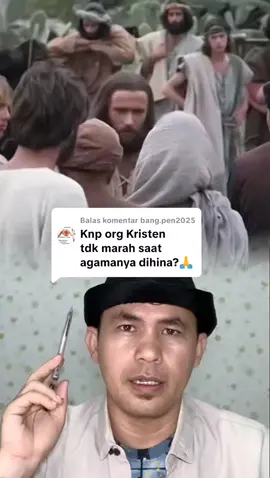 Membalas @bang.pen2025AJARAN YESUS BEGITU MULIA✝️ #yesus #khotbahkristen #diskusilintasagama #debatagama #murtadin 
