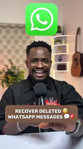 How to recover deleted WhatsApp messages  #fyp #whatsapp #foryoupage #ozonetrix #foryou 