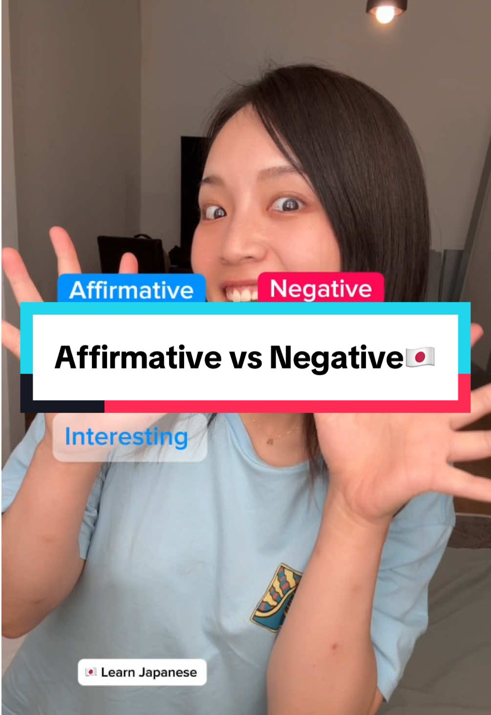 Positive vs Negative Form — Quick Japanese Examples! #japaneselesson  #learnjapanese 