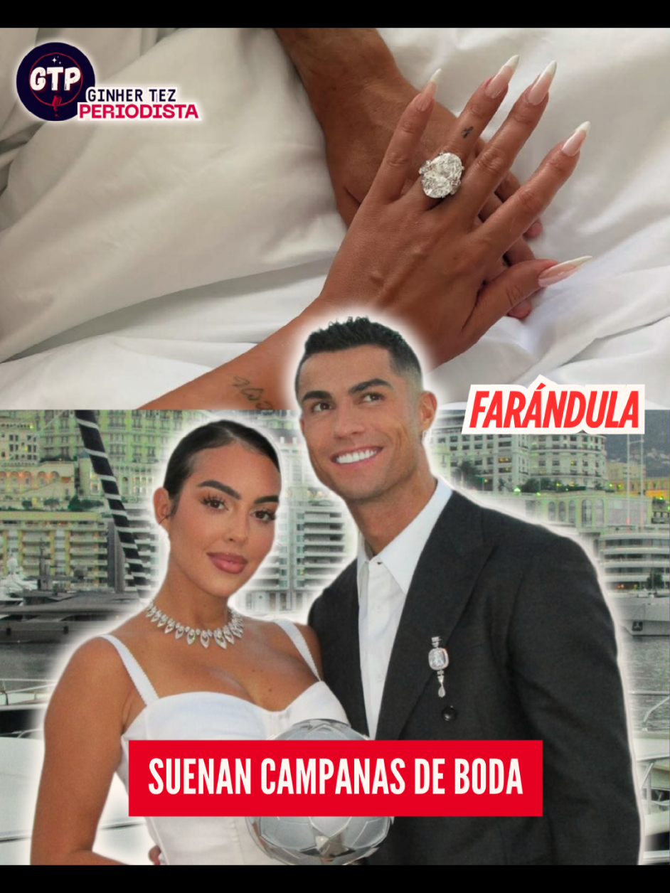 CRISTIANO RONALDO SE CASA 💍🫶🏻 #Farándula | Luego de 9 años de relación Cristiano Ronaldo y Georgina Rodríguez, por fin se casan. Así lo dio a conocer la propia modelo argentina luego de que el futbolista portugués la sorprendiera con un ostentoso anillo de compromiso. ¡SE VIENE LA BODA DEL SIGLO! 🤵🏻‍♂️❤️👰🏻‍♀️ #CristianoRonaldo #GeorginaRodríguez #Boda #Viral 