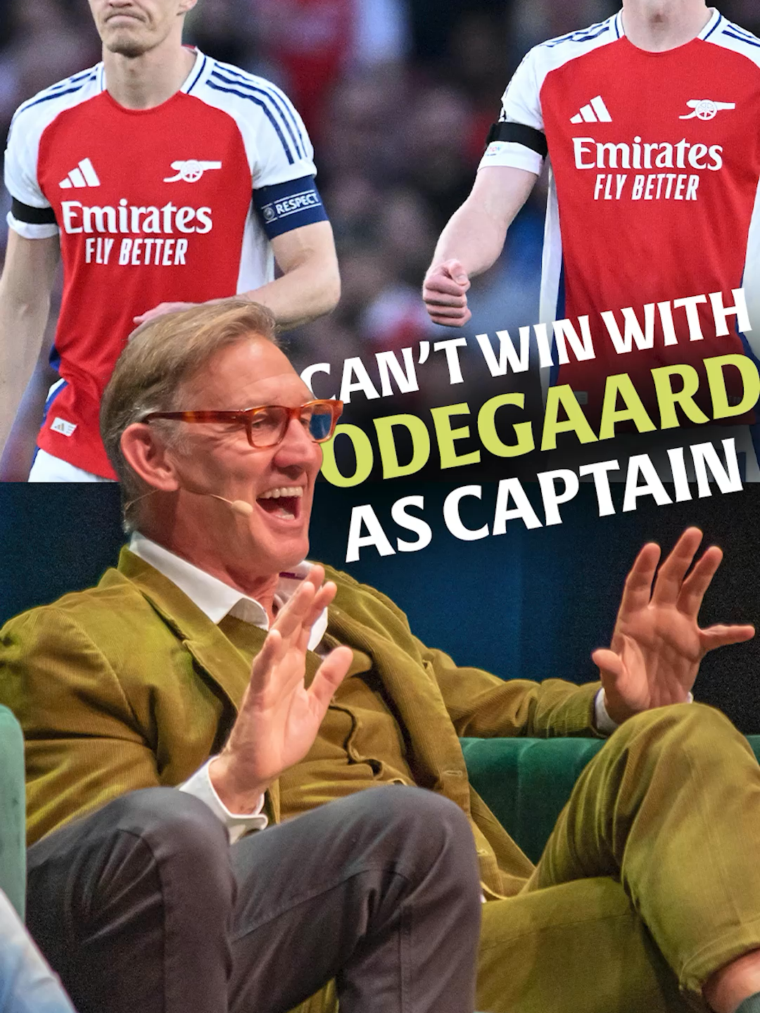 Tony Adams doesn't hold back on Arteta and says Arsenal need to make a big call to compete for the league #Football #PremierLeague #Arsenal #ManCity #MCFC #LFC #AFC #Gunners #Gooners #DeclanRice #Odegaard #Arteta #FYP #TonyAdams